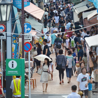 荒川区の商店街 画像