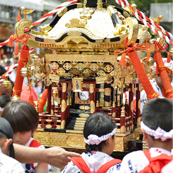 横浜市での祭り 画像